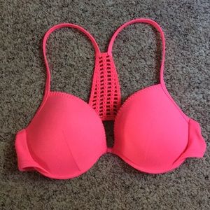 Victoria’s Secret 36D Coral bikini 👙 top 💕NWOT